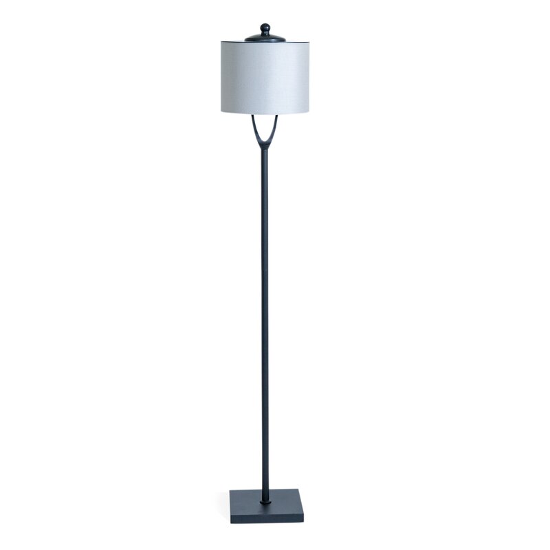 LIGHT YOUR PATIO 64'' Battery Powered Integrated LED Outdoor Floor Lamp